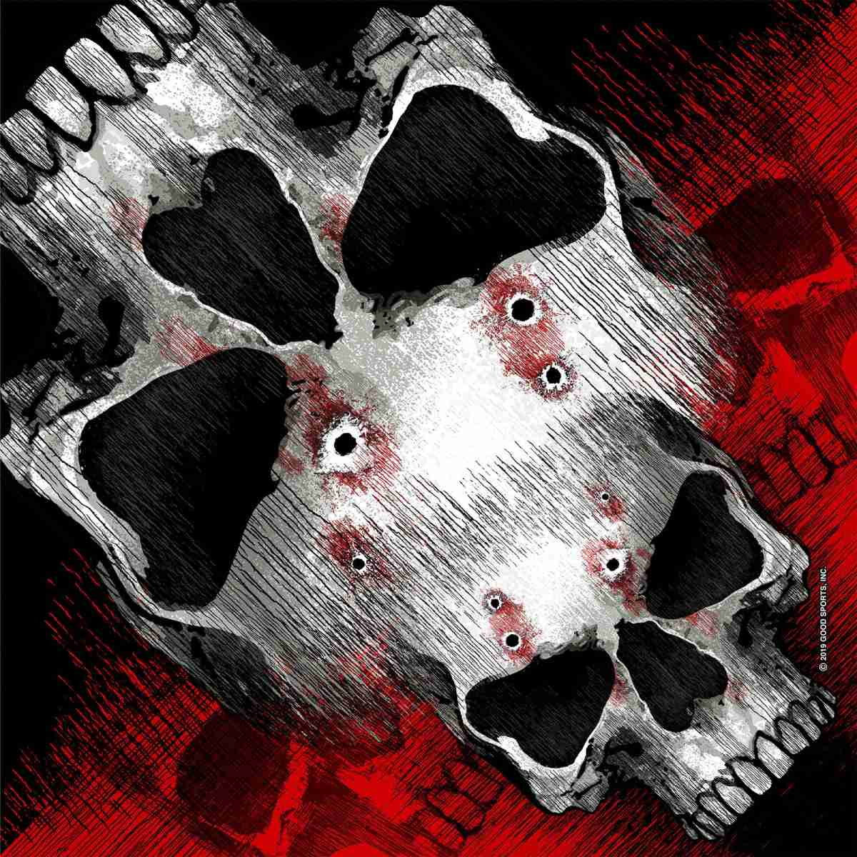 Hot Leathers BAB1087 Jumbo Skull Bandana 1 Hot Leathers BAB1087 Jumbo Skull Bandana