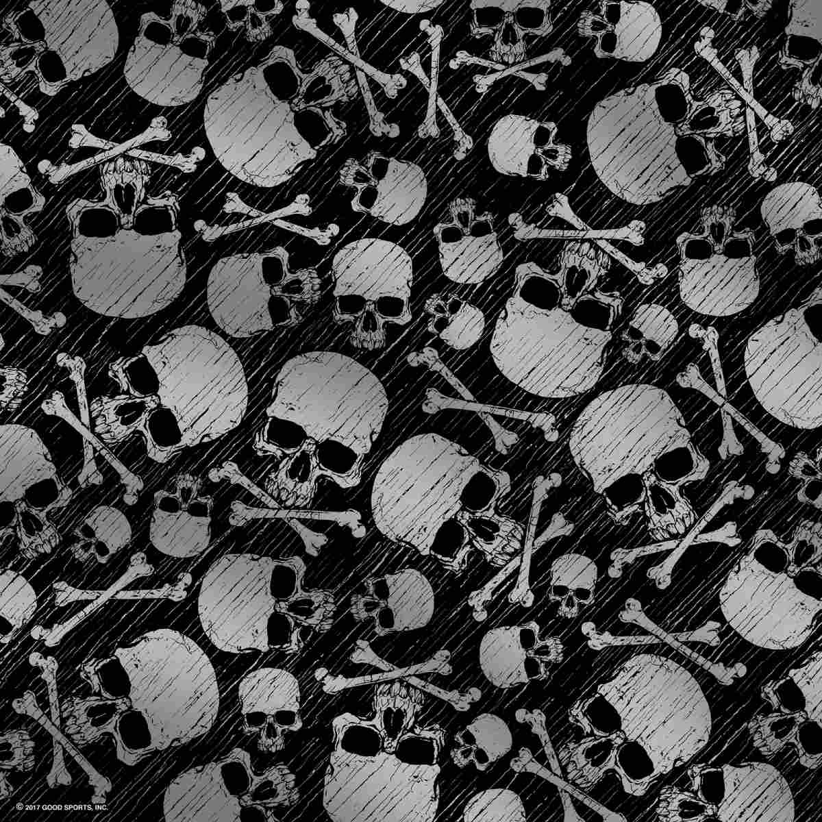 Hot Leathers BAB1090 Skulls and Bones Bandana 1 Hot Leathers BAB1090 Skulls and Bones Bandana