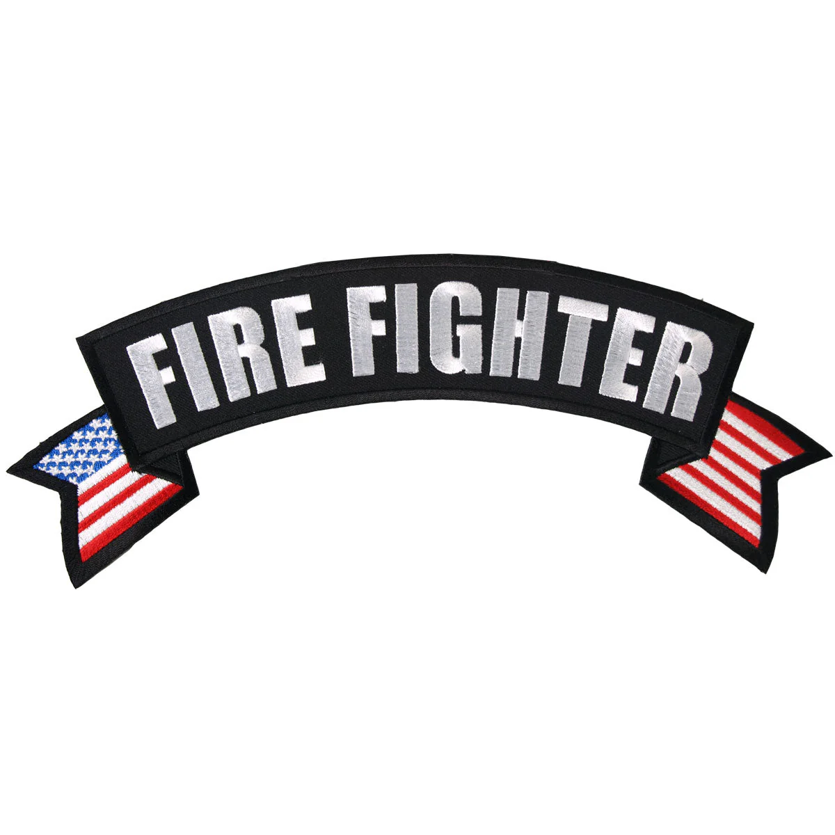 Hot Leathers Fire Fighter Banner 11" x 3" Patch PPM2004 1 Hot Leathers Fire Fighter Banner 11" x 3" Patch PPM2004