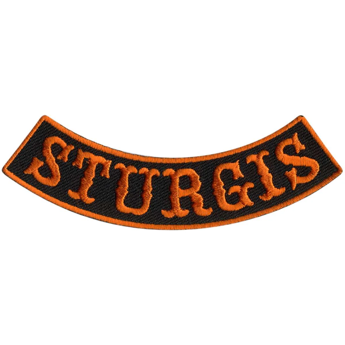 Hot Leathers Sturgis 4” X 1” Bottom Rocker Patch PPM5156 1 Hot Leathers Sturgis 4” X 1” Bottom Rocker Patch PPM5156