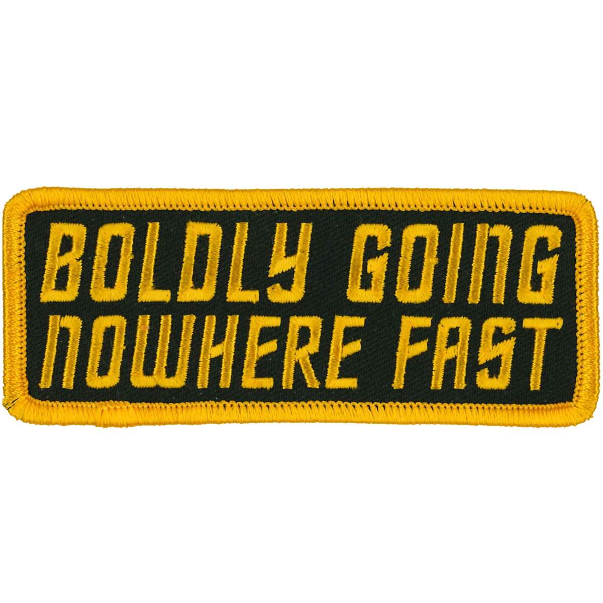 Hot Leathers Boldly Going Nowhere 4" X 2" Patch PPL9983 1 Hot Leathers Boldly Going Nowhere 4" X 2" Patch PPL9983