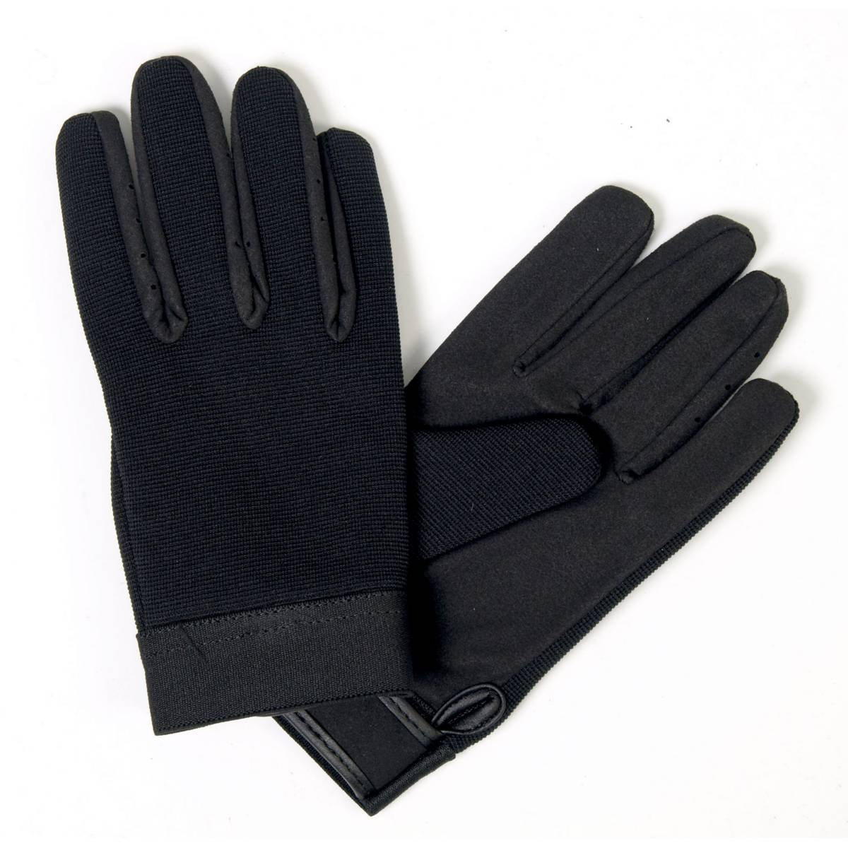 Hot Leathers GVM2005 Plain Black Mechanics Gloves 3 Hot Leathers GVM2005 Plain Black Mechanics Gloves
