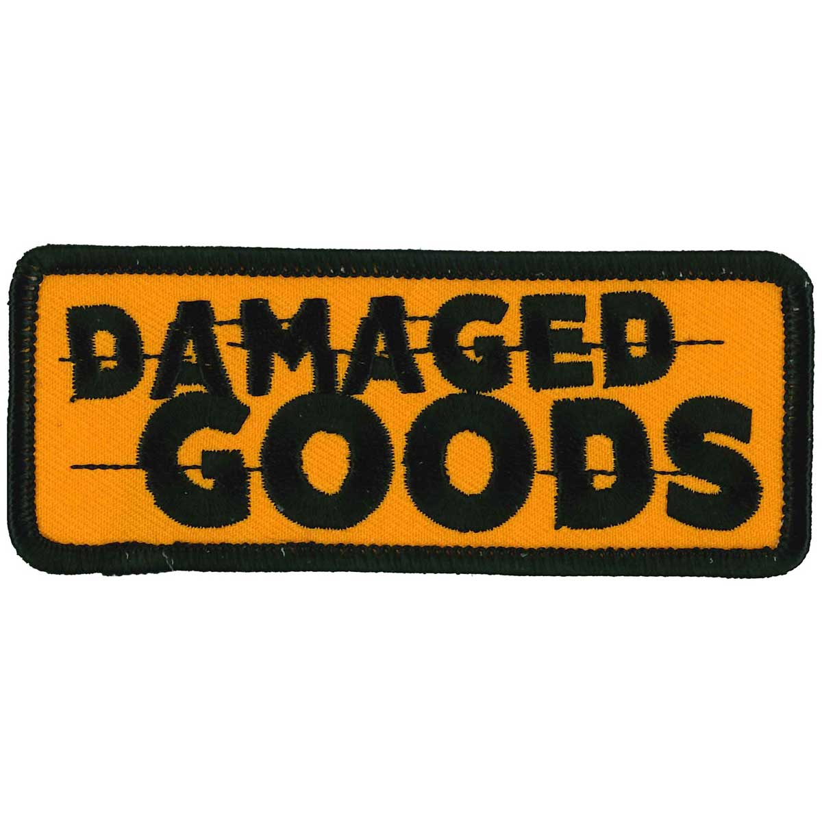 Hot Leathers PPW1010 4 Inch Damaged Goods Patch 1 Hot Leathers PPW1010 4 Inch Damaged Goods Patch