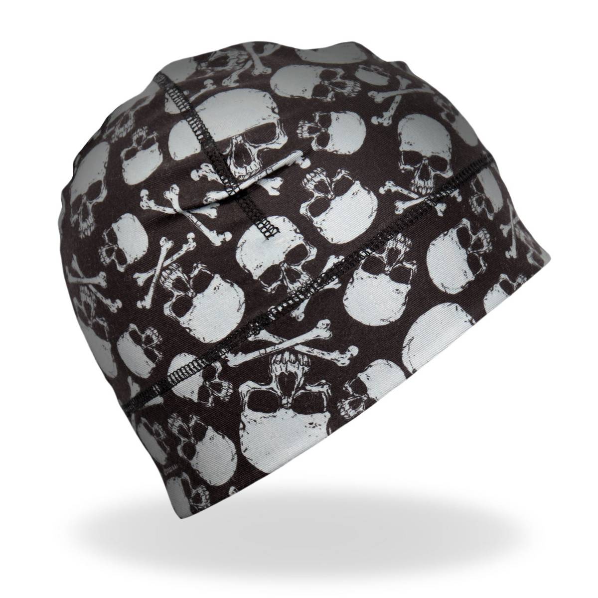 Hot Leathers Crossbones Helmet liner KHC4004 4 Hot Leathers Crossbones Helmet liner KHC4004