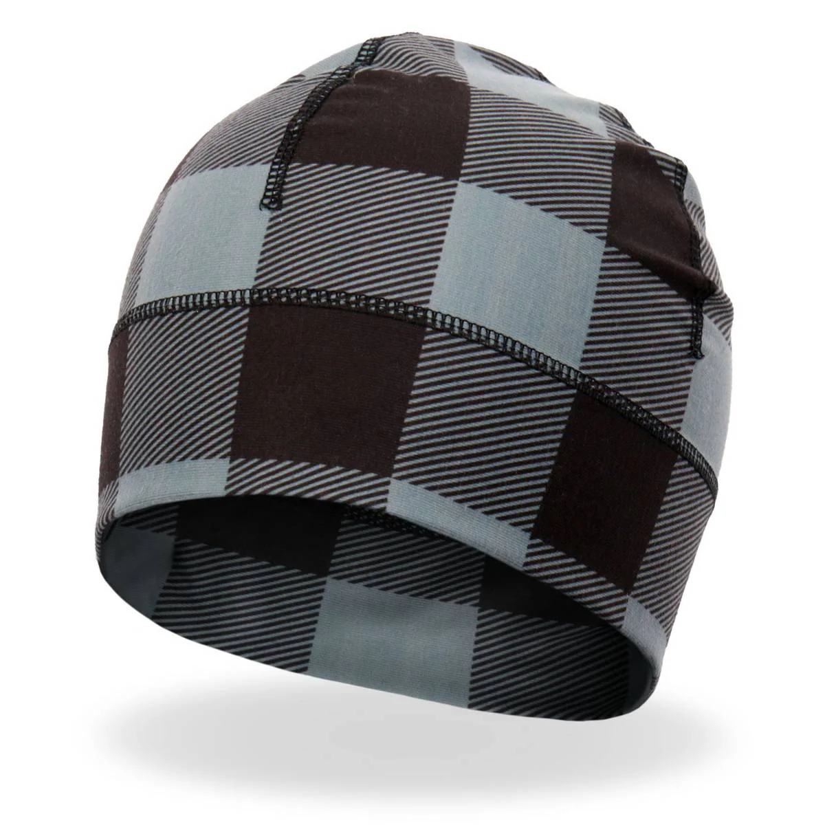 Hot Leathers Grey Plaid Helmet Liner KHC4006 1 Hot Leathers Grey Plaid Helmet Liner KHC4006