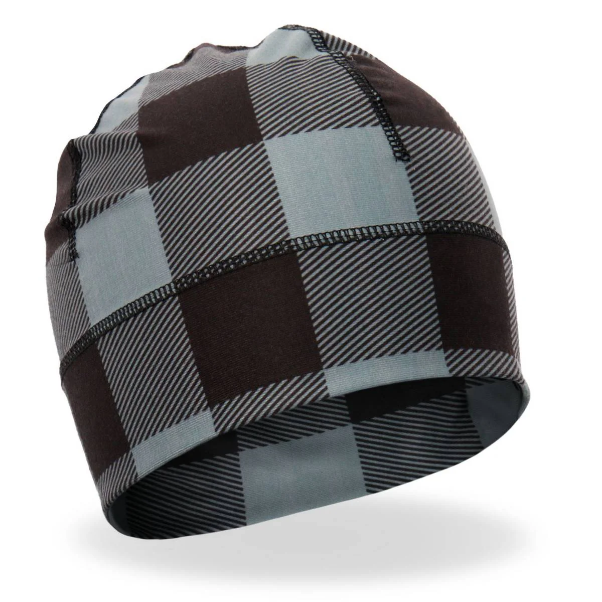 Hot Leathers Grey Plaid Helmet Liner KHC4006 3 Hot Leathers Grey Plaid Helmet Liner KHC4006