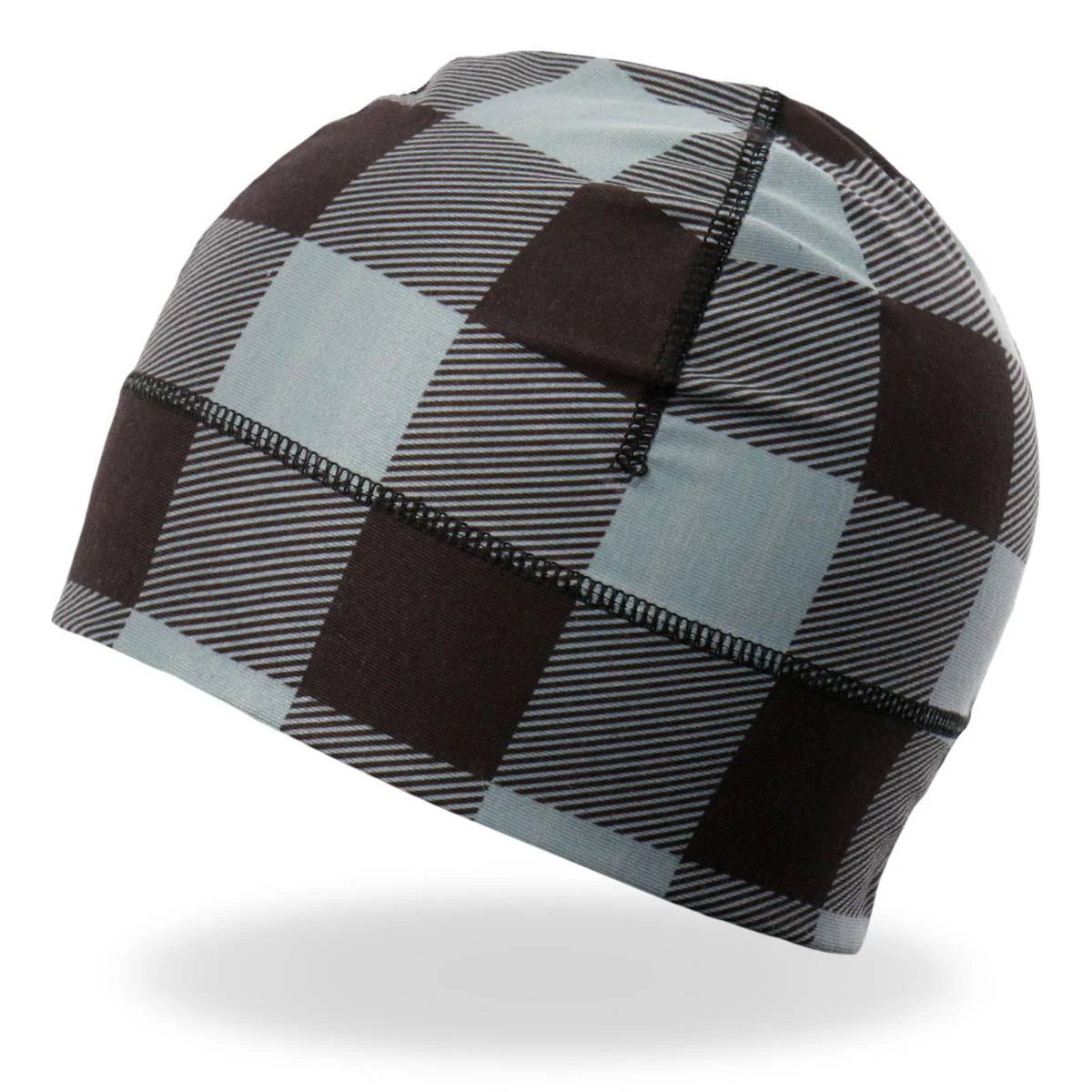 Hot Leathers Grey Plaid Helmet Liner KHC4006 5 Hot Leathers Grey Plaid Helmet Liner KHC4006