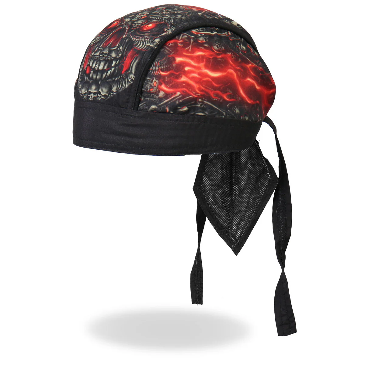 Hot Leathers HWH1018 Skull Made Of Skulls Headwrap 1 Hot Leathers HWH1018 Skull Made Of Skulls Headwrap