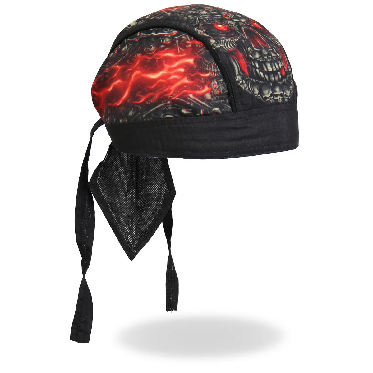 Hot Leathers HWH1018 Skull Made Of Skulls Headwrap 7 Hot Leathers HWH1018 Skull Made Of Skulls Headwrap