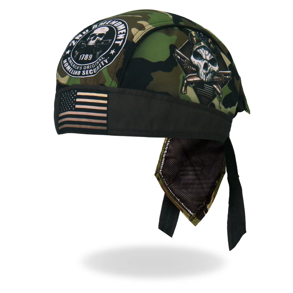 Hot Leathers HWH1094 Camo Skull Headwrap 1 Hot Leathers HWH1094 Camo Skull Headwrap