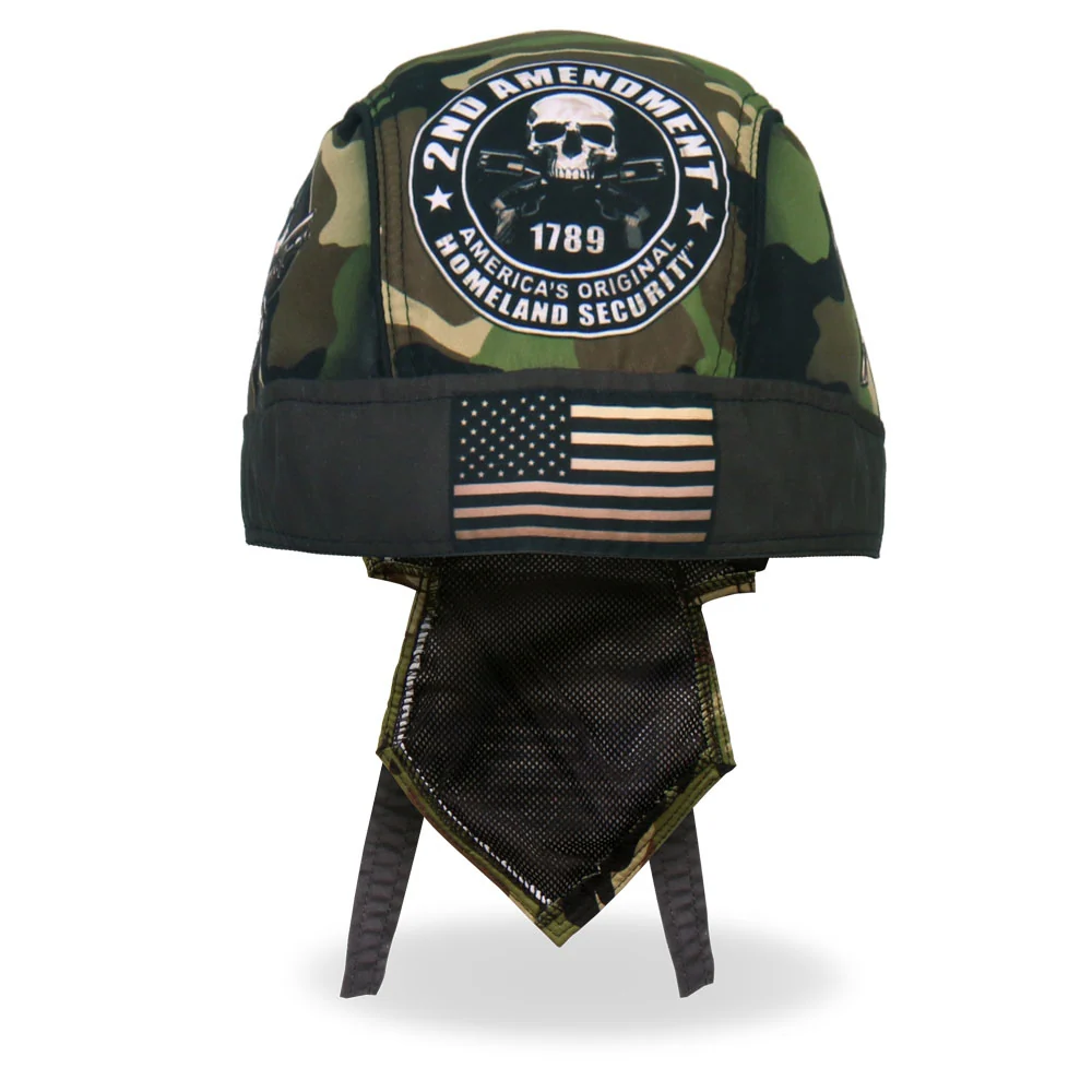 Hot Leathers HWH1094 Camo Skull Headwrap 2 Hot Leathers HWH1094 Camo Skull Headwrap