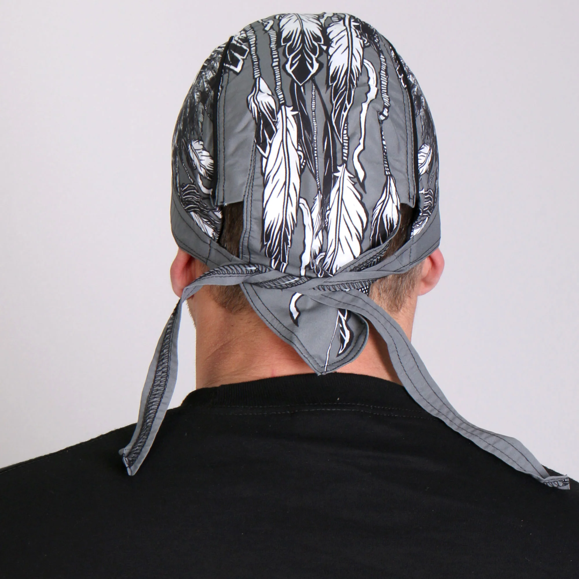 Hot Leathers HWH1077 Indian Chief Headwrap 7 Hot Leathers HWH1077 Indian Chief Headwrap