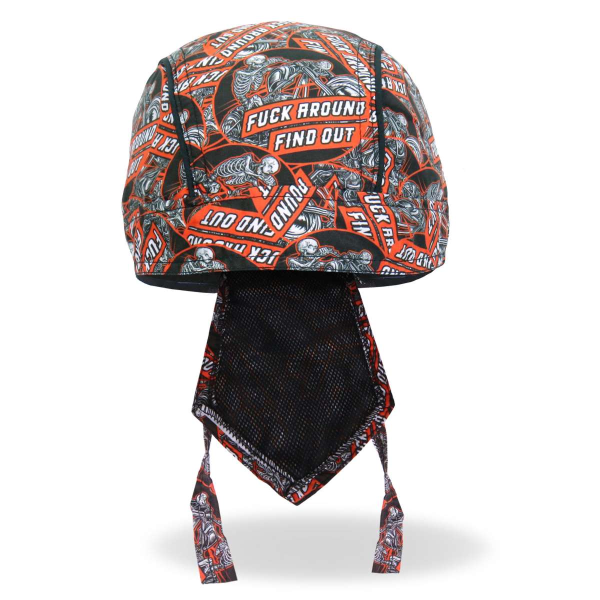 Hot Leathers Fuck Around Find Out Lightweight Headwrap HWH1123 2 Hot Leathers Fuck Around Find Out Lightweight Headwrap HWH1123