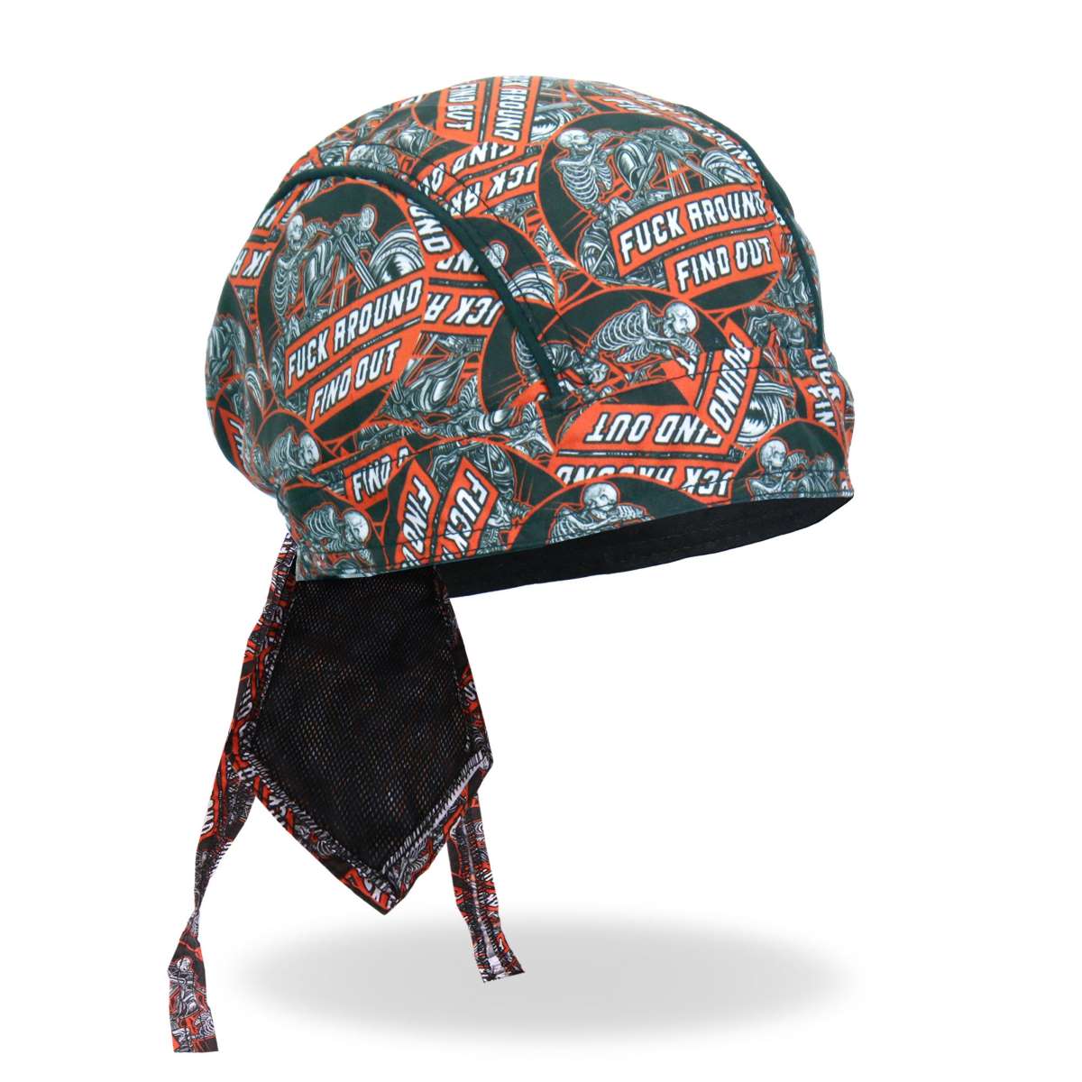 Hot Leathers Fuck Around Find Out Lightweight Headwrap HWH1123 3 Hot Leathers Fuck Around Find Out Lightweight Headwrap HWH1123