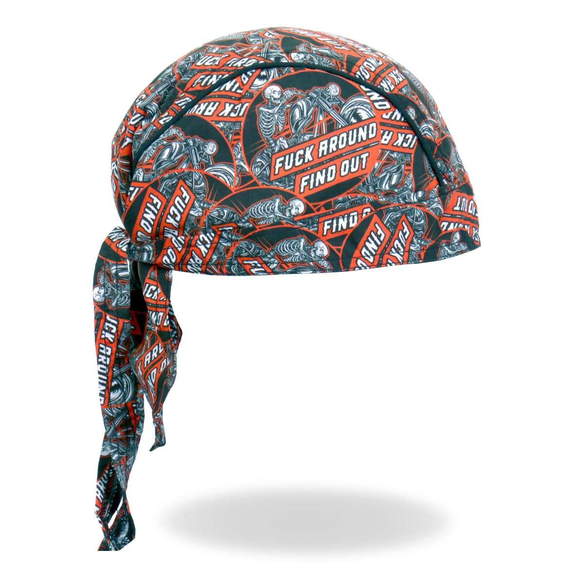 Hot Leathers Fuck Around Find Out Lightweight Headwrap HWH1123 4 Hot Leathers Fuck Around Find Out Lightweight Headwrap HWH1123