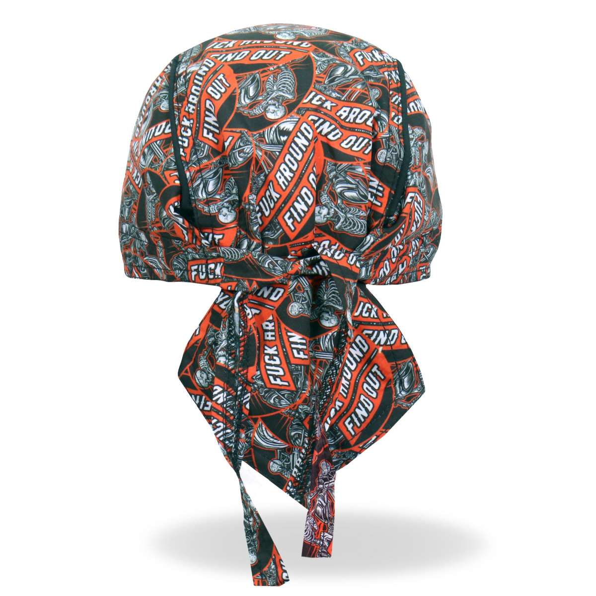 Hot Leathers Fuck Around Find Out Lightweight Headwrap HWH1123 5 Hot Leathers Fuck Around Find Out Lightweight Headwrap HWH1123