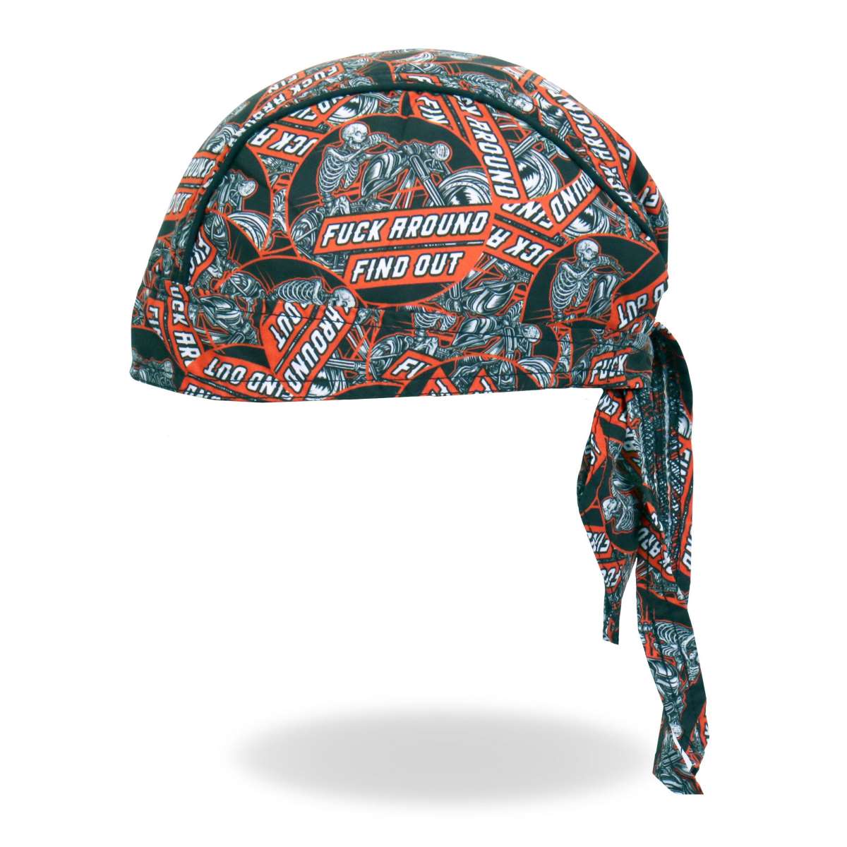 Hot Leathers Fuck Around Find Out Lightweight Headwrap HWH1123 6 Hot Leathers Fuck Around Find Out Lightweight Headwrap HWH1123