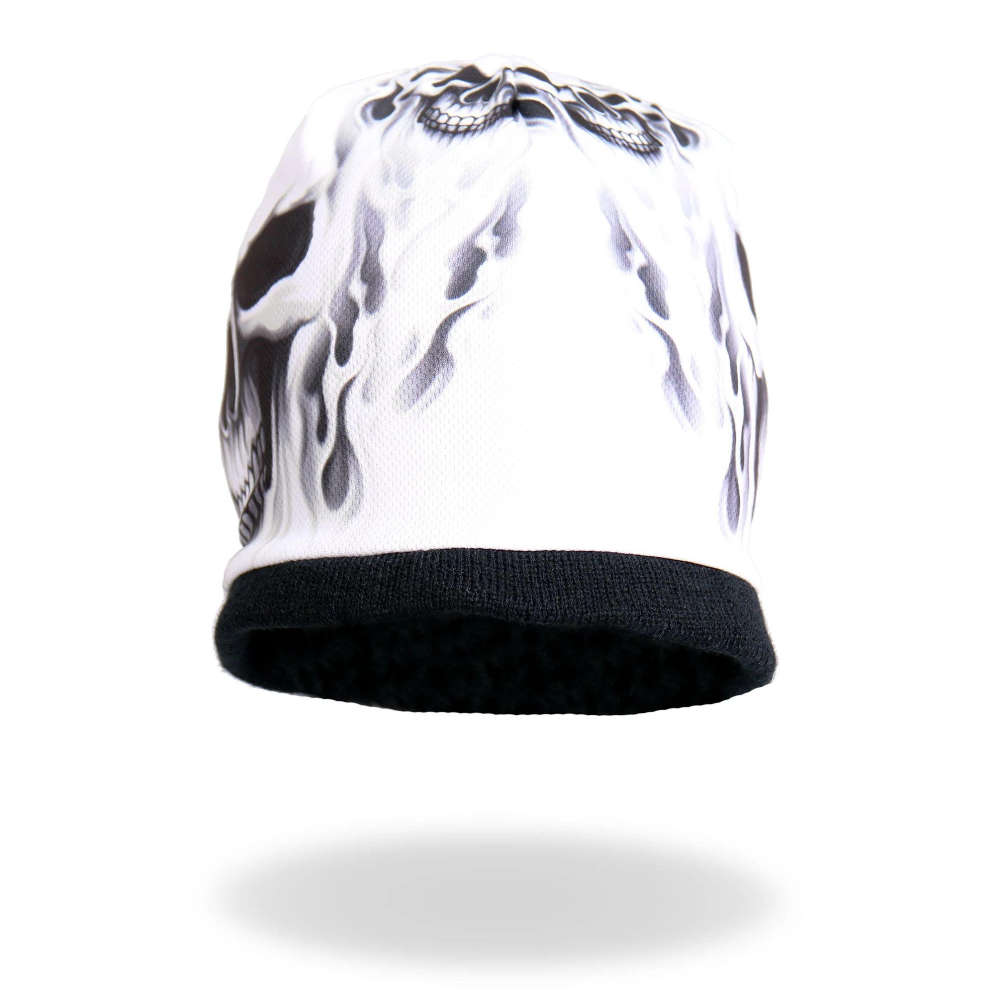 Hot Leathers KHC1001 Ghost Skull Sublimated Beanie 2 Hot Leathers KHC1001 Ghost Skull Sublimated Beanie