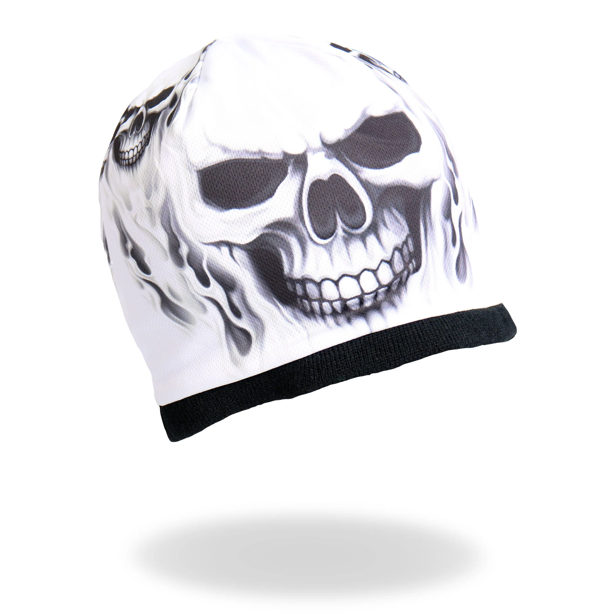 Hot Leathers KHC1001 Ghost Skull Sublimated Beanie 4 Hot Leathers KHC1001 Ghost Skull Sublimated Beanie