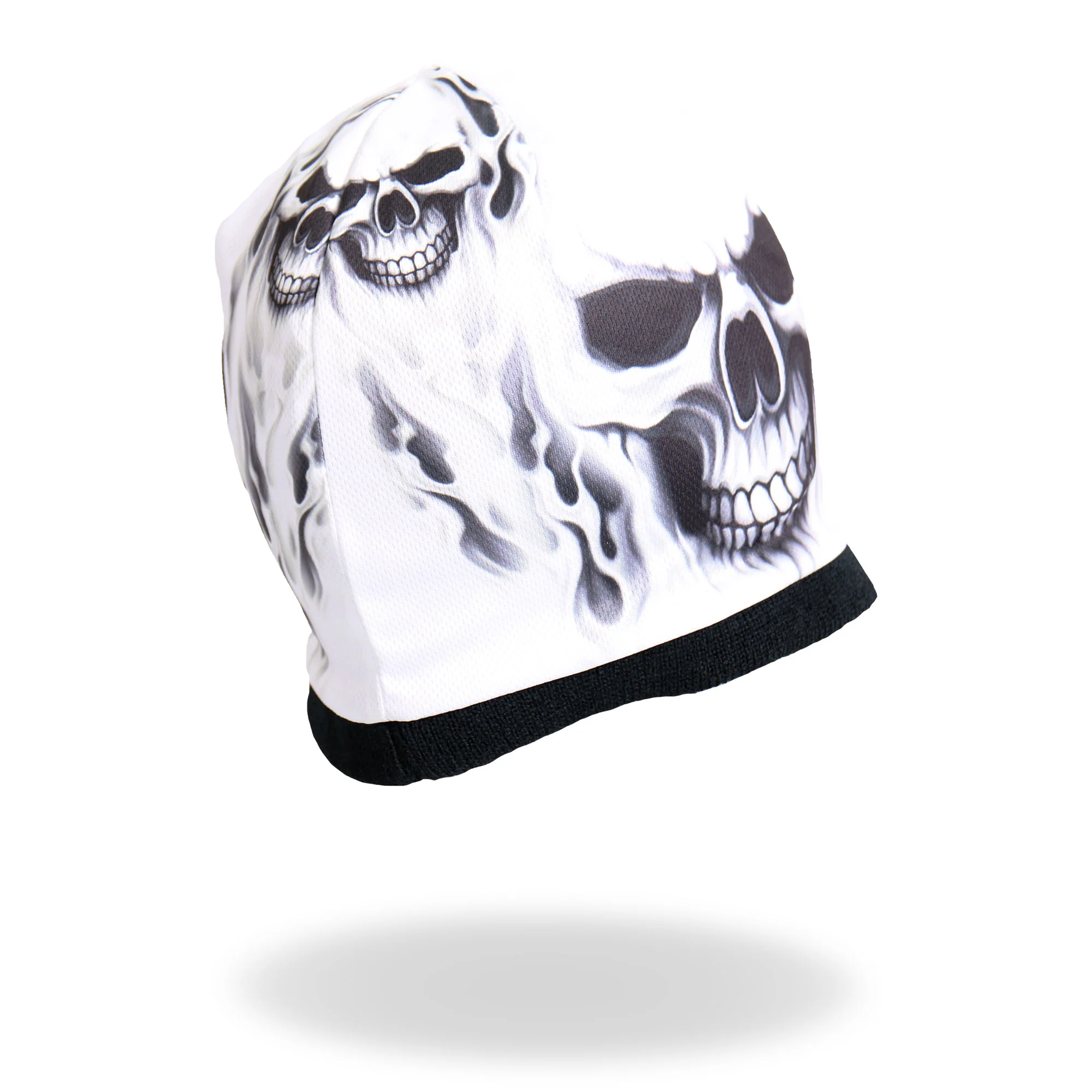 Hot Leathers KHC1001 Ghost Skull Sublimated Beanie 5 Hot Leathers KHC1001 Ghost Skull Sublimated Beanie