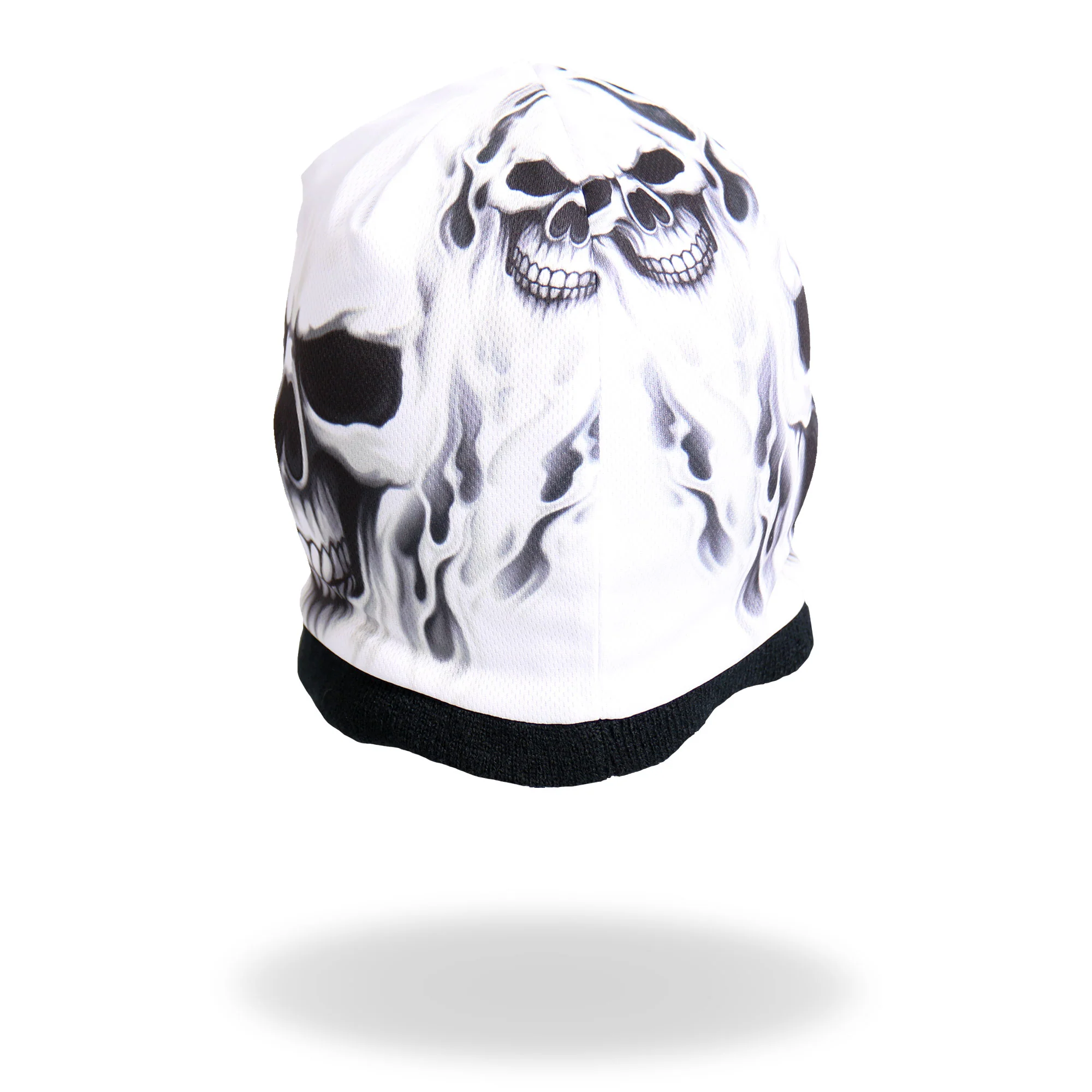 Hot Leathers KHC1001 Ghost Skull Sublimated Beanie 6 Hot Leathers KHC1001 Ghost Skull Sublimated Beanie
