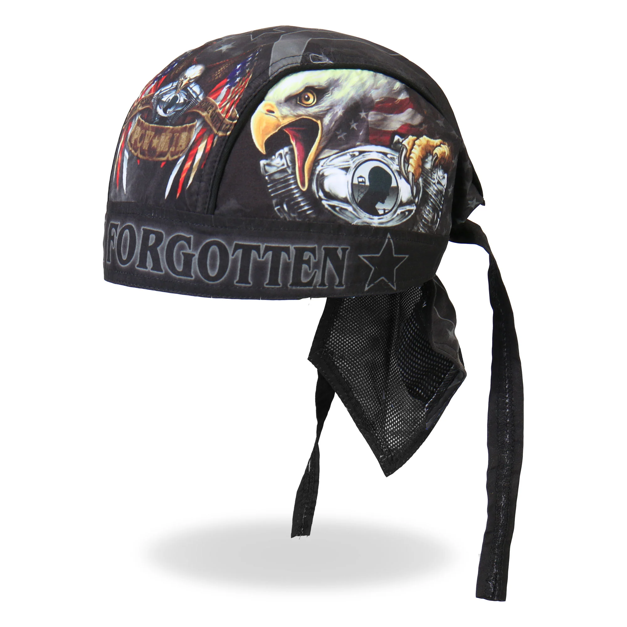 Hot Leathers HWH1053 Born Free Eagle POW Headwrap 1 Hot Leathers HWH1053 Born Free Eagle POW Headwrap