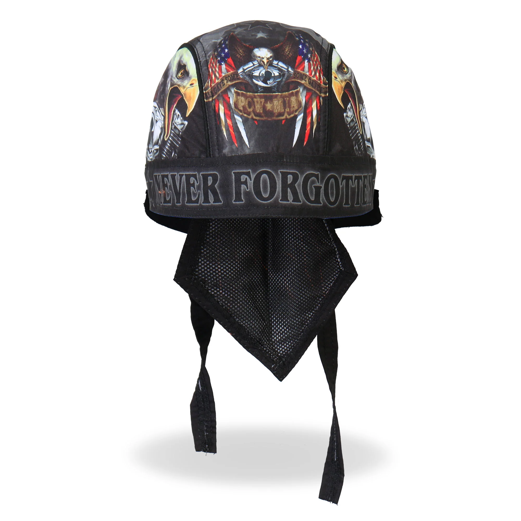 Hot Leathers HWH1053 Born Free Eagle POW Headwrap 5 Hot Leathers HWH1053 Born Free Eagle POW Headwrap