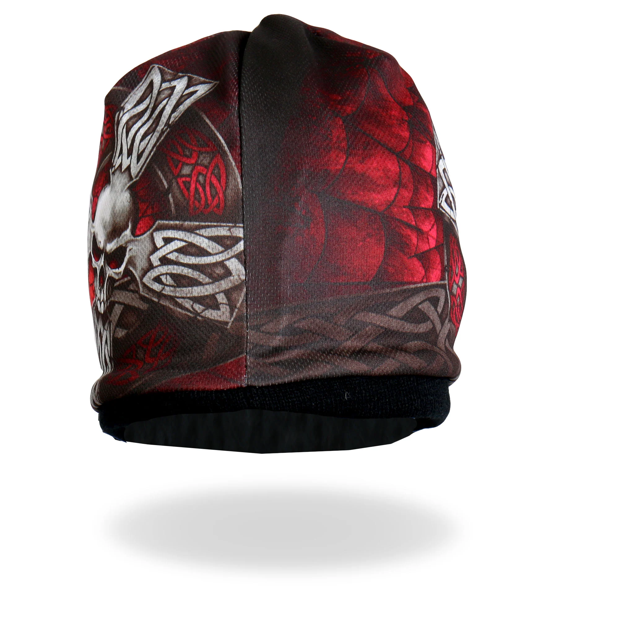 Hot Leathers KHC1020 Sublimated Celtic Cross Beanie 2 Hot Leathers KHC1020 Sublimated Celtic Cross Beanie