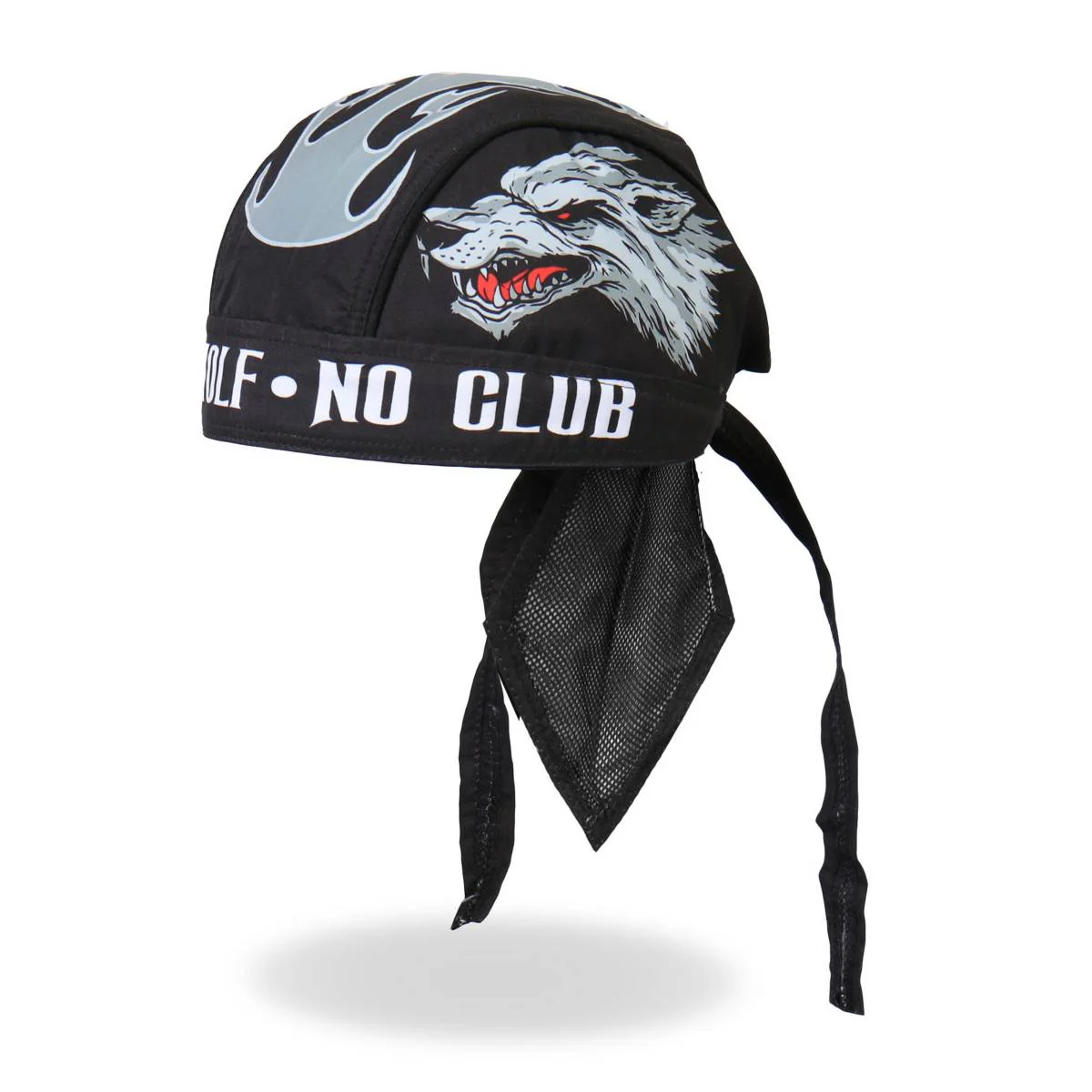 Hot Leathers HWH1041 Lone Wolf Headwrap 1 Hot Leathers HWH1041 Lone Wolf Headwrap