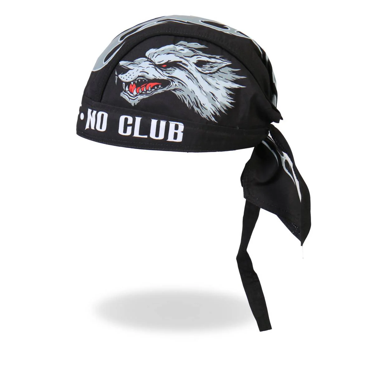 Hot Leathers HWH1041 Lone Wolf Headwrap 2 Hot Leathers HWH1041 Lone Wolf Headwrap