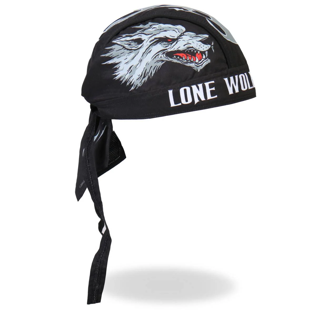 Hot Leathers HWH1041 Lone Wolf Headwrap 4 Hot Leathers HWH1041 Lone Wolf Headwrap