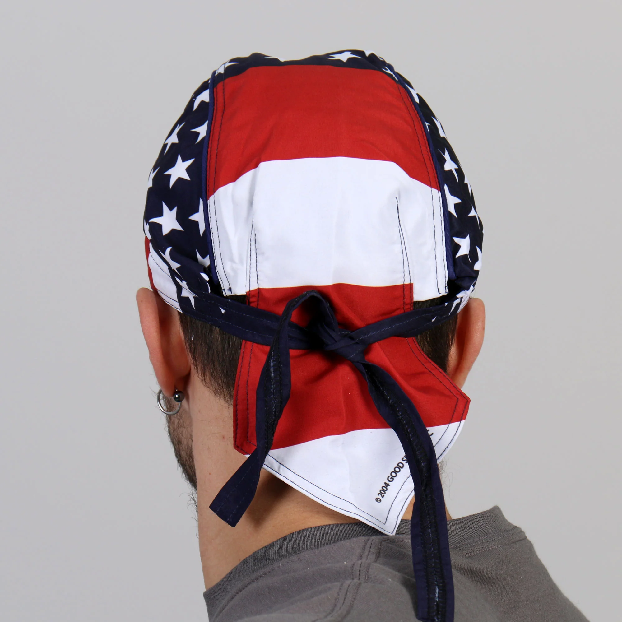 Hot Leathers HWH1030 American Flag Headwrap 6 Hot Leathers HWH1030 American Flag Headwrap