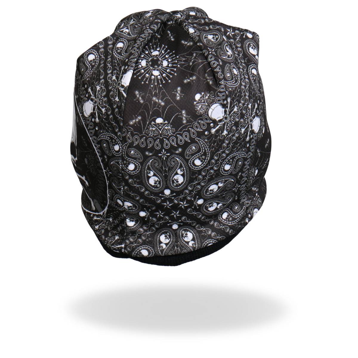 Hot Leathers KHC1025 Sublimated Paisley Bones Beanie 5 Hot Leathers KHC1025 Sublimated Paisley Bones Beanie