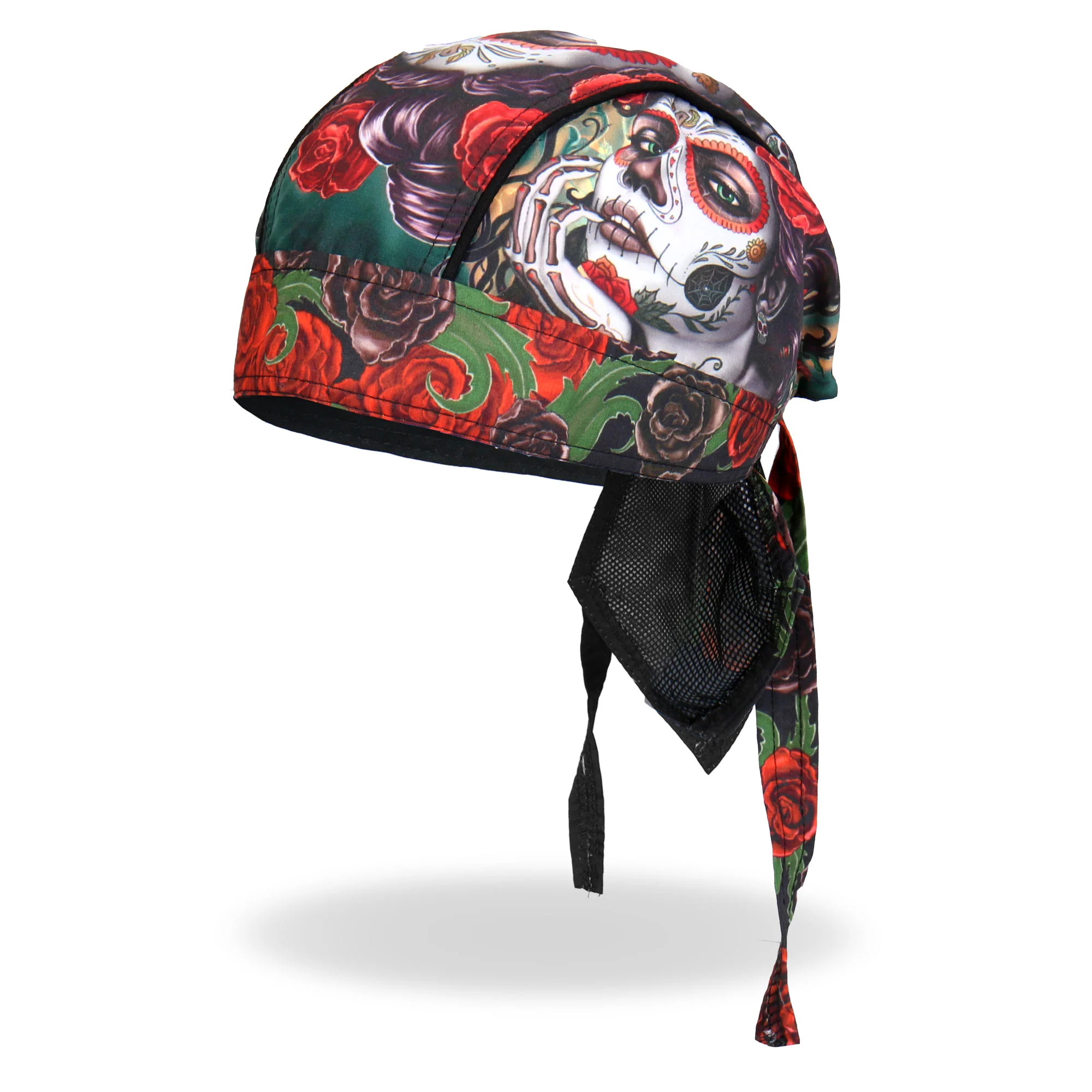 Hot Leathers HWH1084 Sugar Woman Headwrap 1 Hot Leathers HWH1084 Sugar Woman Headwrap