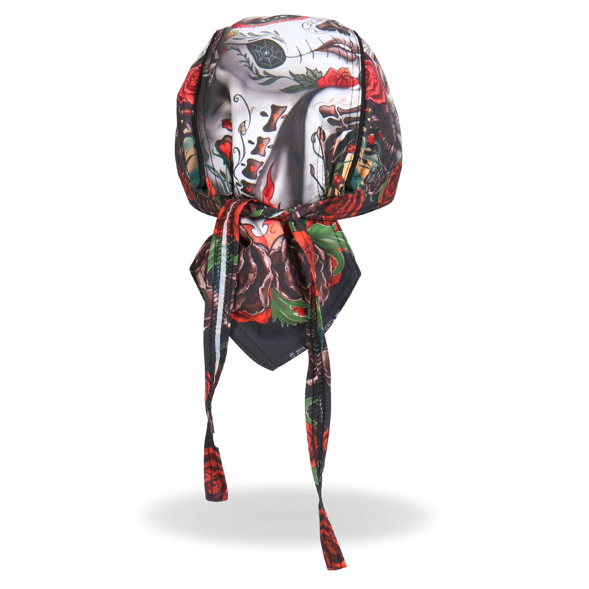 Hot Leathers HWH1084 Sugar Woman Headwrap 3 Hot Leathers HWH1084 Sugar Woman Headwrap