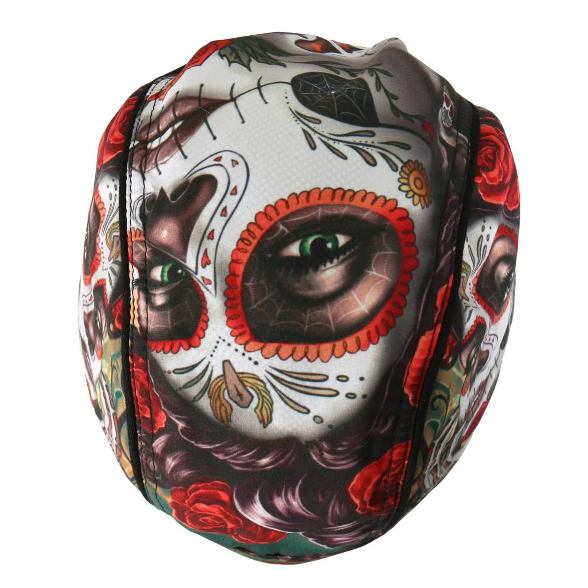 Hot Leathers HWH1084 Sugar Woman Headwrap 6 Hot Leathers HWH1084 Sugar Woman Headwrap