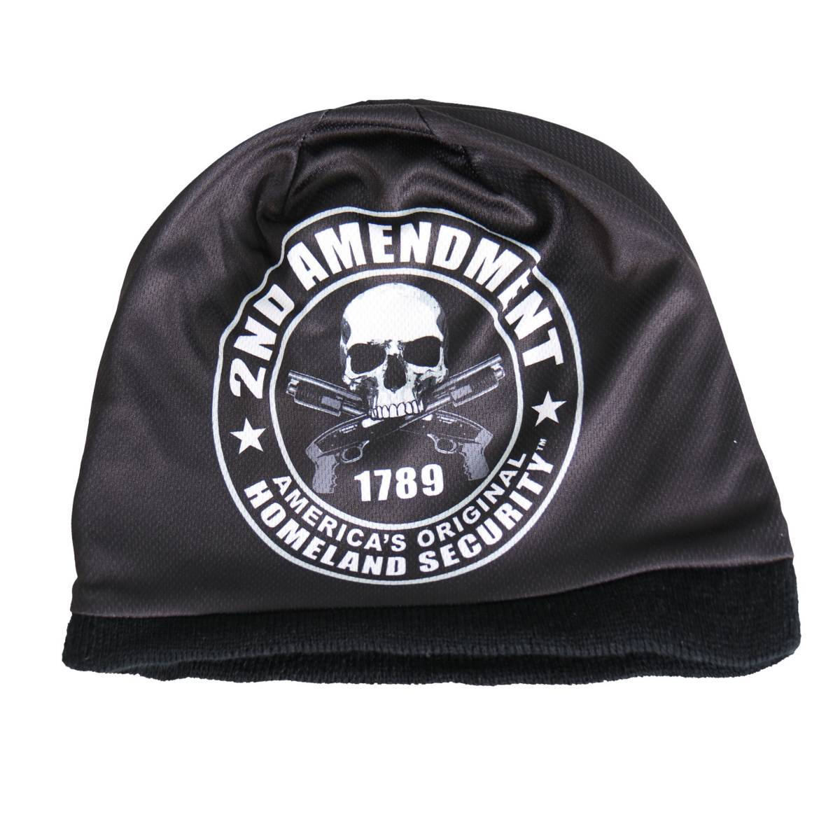 Hot Leathers KHC1014 2nd Amendment America's Original Homeland Security Beanie 1 Hot Leathers KHC1014 2nd Amendment America's Original Homeland Security Beanie