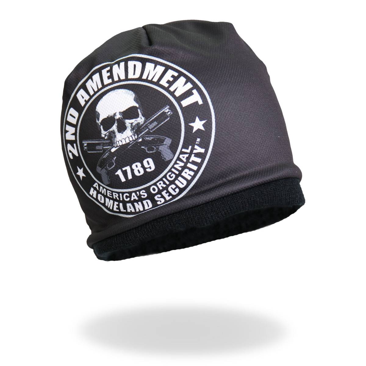 Hot Leathers KHC1014 2nd Amendment America's Original Homeland Security Beanie 4 Hot Leathers KHC1014 2nd Amendment America's Original Homeland Security Beanie