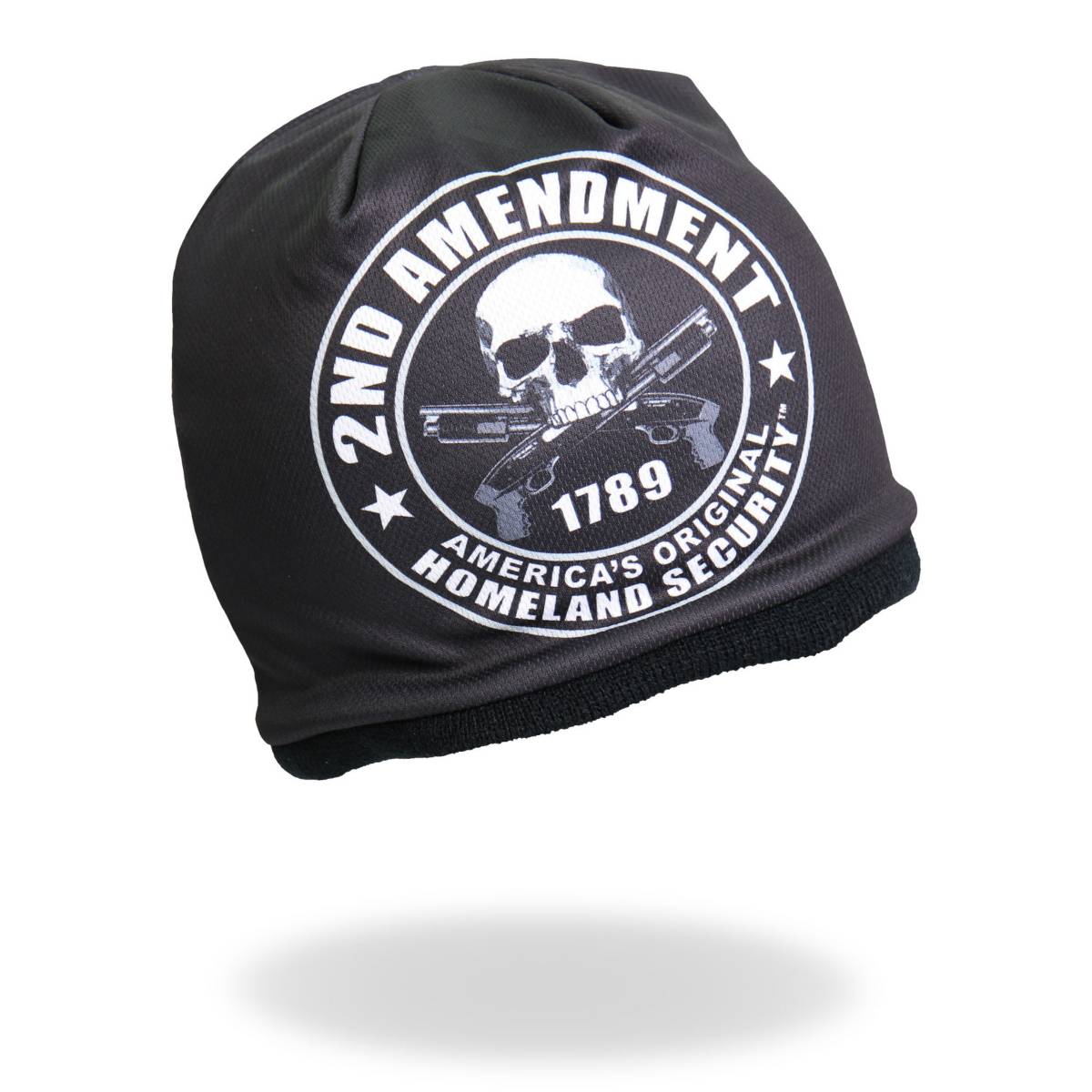 Hot Leathers KHC1014 2nd Amendment America's Original Homeland Security Beanie 5 Hot Leathers KHC1014 2nd Amendment America's Original Homeland Security Beanie