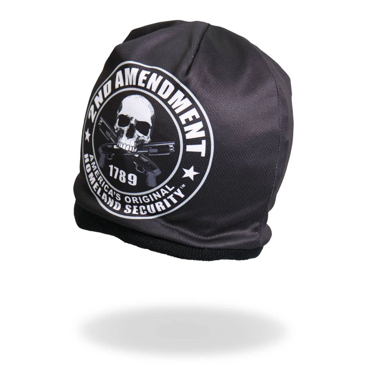 Hot Leathers KHC1014 2nd Amendment America's Original Homeland Security Beanie 8 Hot Leathers KHC1014 2nd Amendment America's Original Homeland Security Beanie