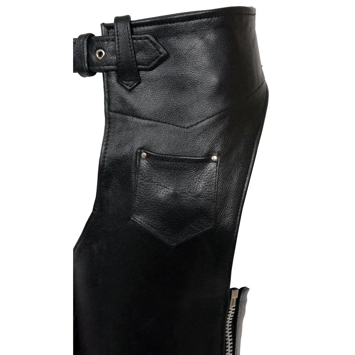 Milwaukee Leather SH2013 Kids Unisex Black Classic Leather Chaps 5 Milwaukee Leather SH2013 Kids Unisex Black Classic Leather Chaps