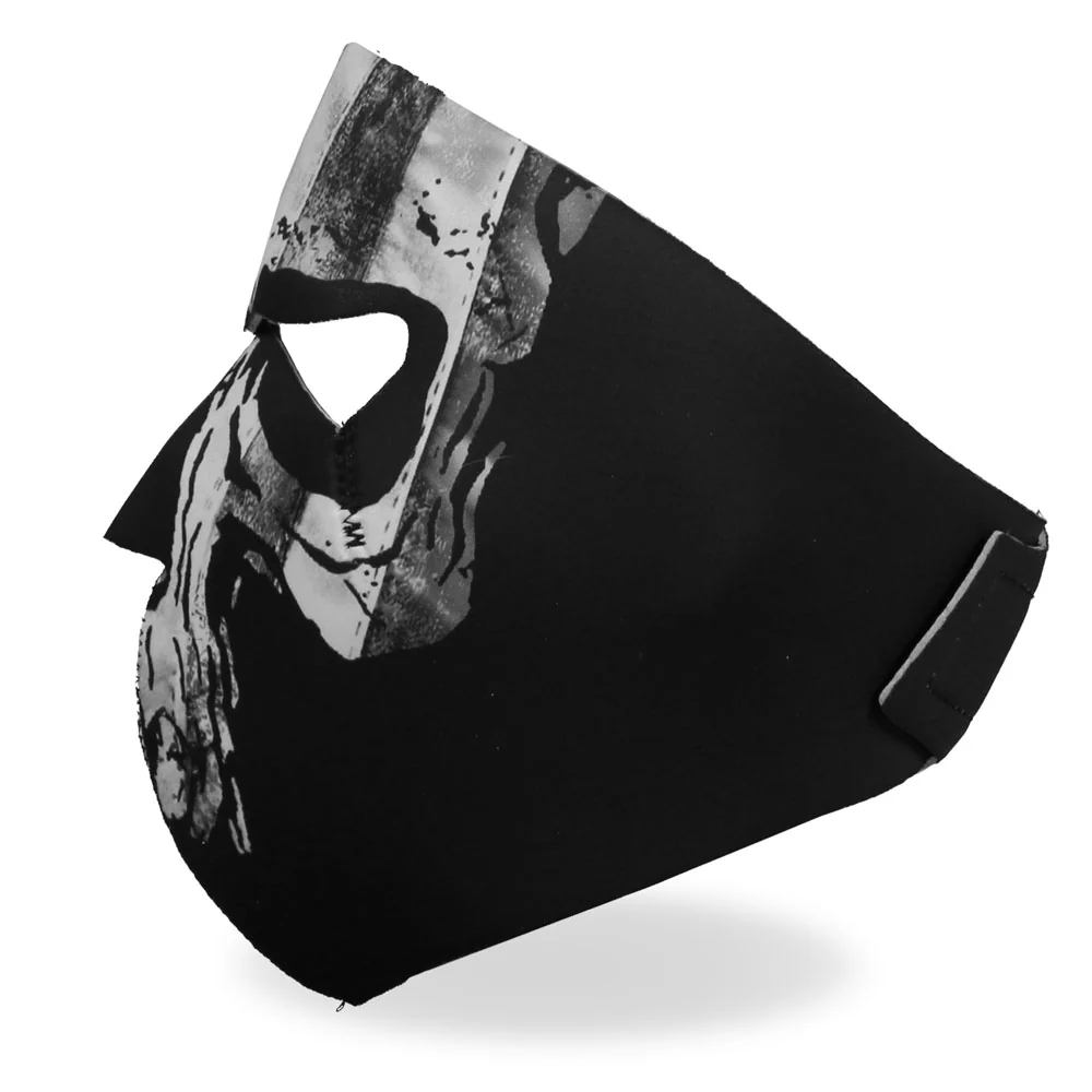 Hot Leathers FMA1034 Gray Skull Flag Face Mask 3 Hot Leathers FMA1034 Gray Skull Flag Face Mask