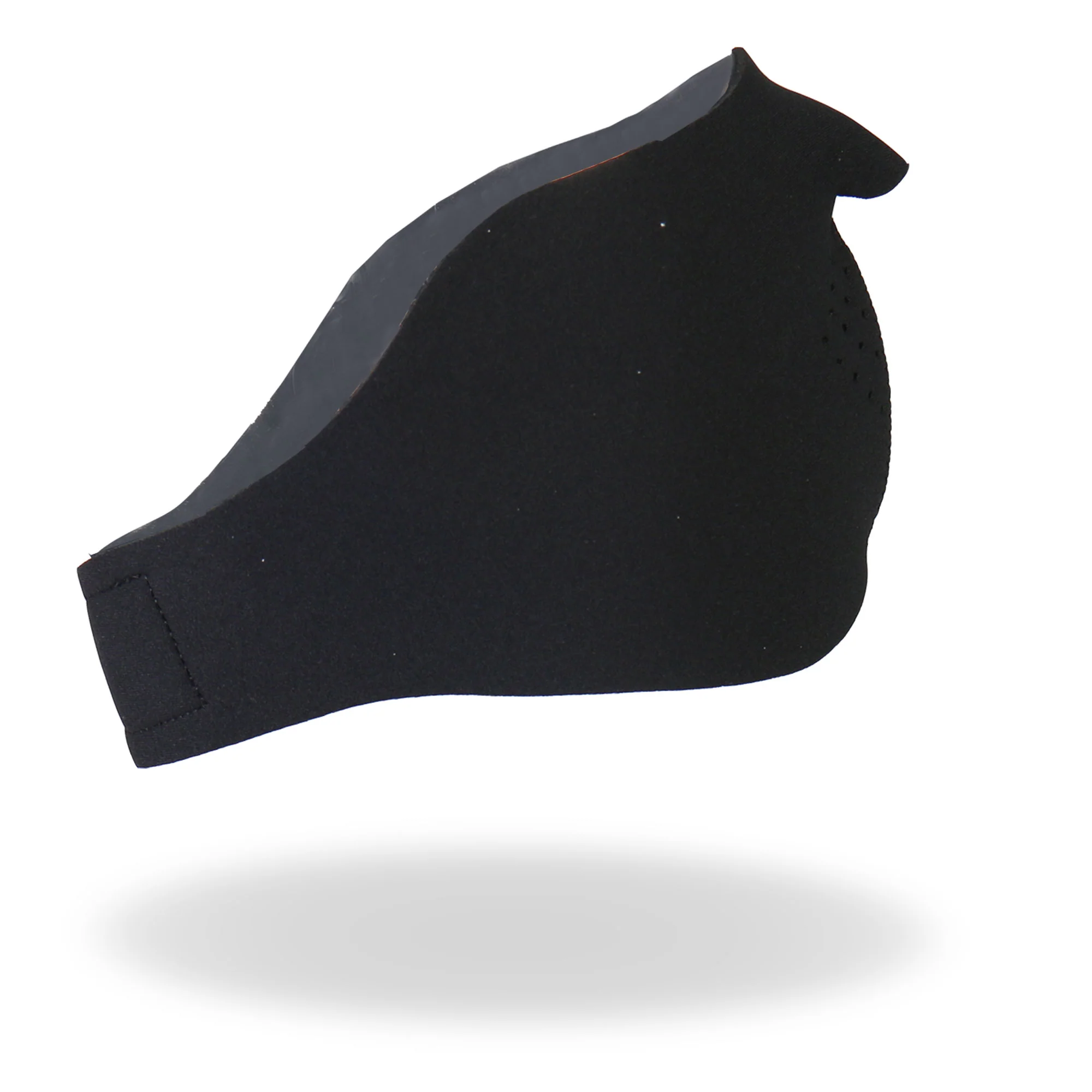 Hot Leathers FMB1001 Black Neoprene 1/2 Face Mask 3 Hot Leathers FMB1001 Black Neoprene 1/2 Face Mask