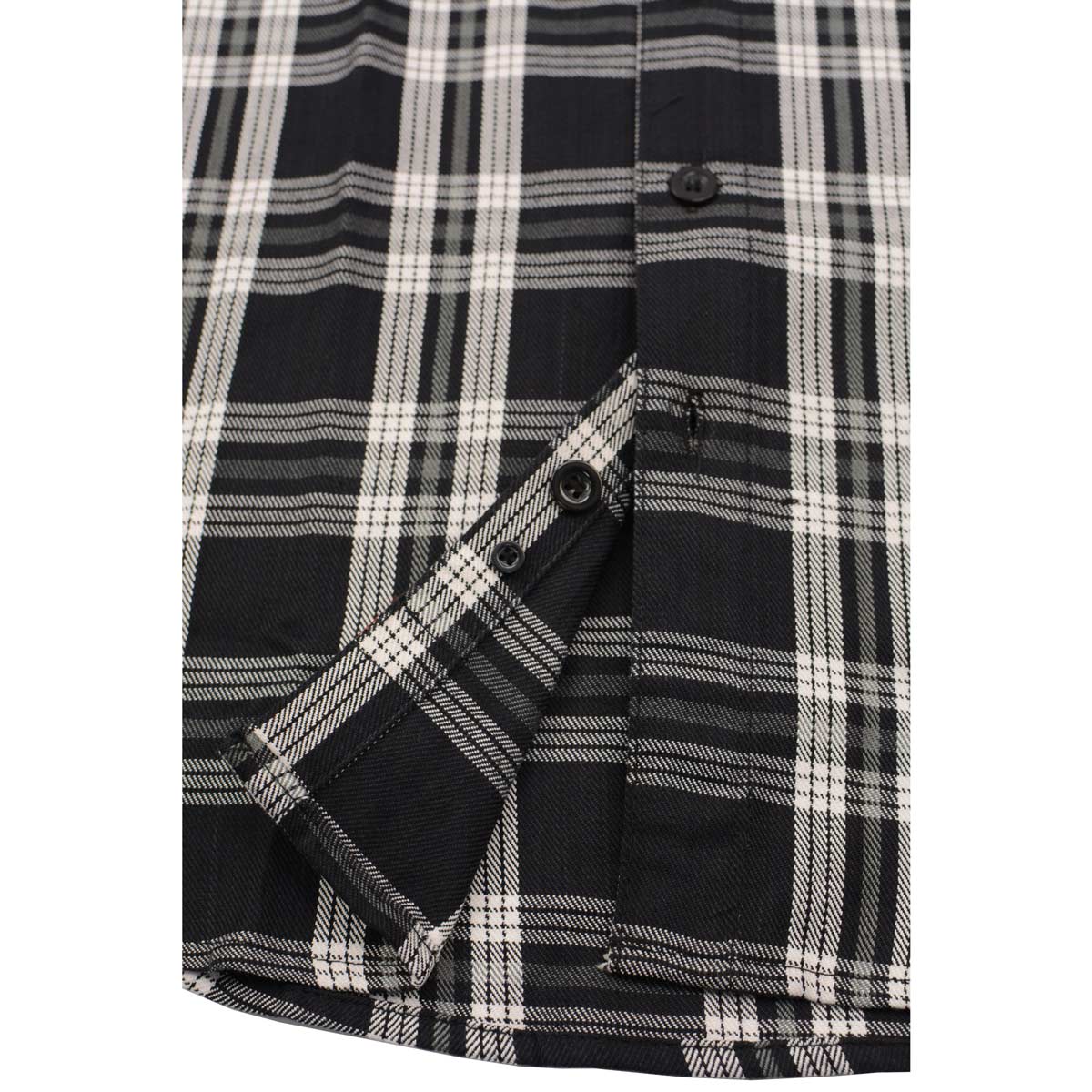 Milwaukee Leather MNG11646 Men's Flannel Plaid Shirt Black and White Long Sleeve Cotton Button Down Shirt 20 Milwaukee Leather MNG11646 Men's Flannel Plaid Shirt Black and White Long Sleeve Cotton Button Down Shirt
