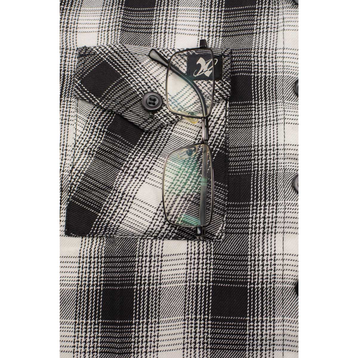 Milwaukee Leather MNG21600 Women's Casual Black and White Long Sleeve Cotton Flannel Shirt 10 Milwaukee Leather MNG21600 Women's Casual Black and White Long Sleeve Cotton Flannel Shirt