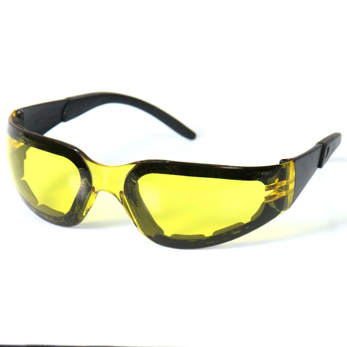 Hot Leathers Rider Sunglasses with Padding and Yellow Lenses SGF1047 1 Hot Leathers Rider Sunglasses with Padding and Yellow Lenses SGF1047