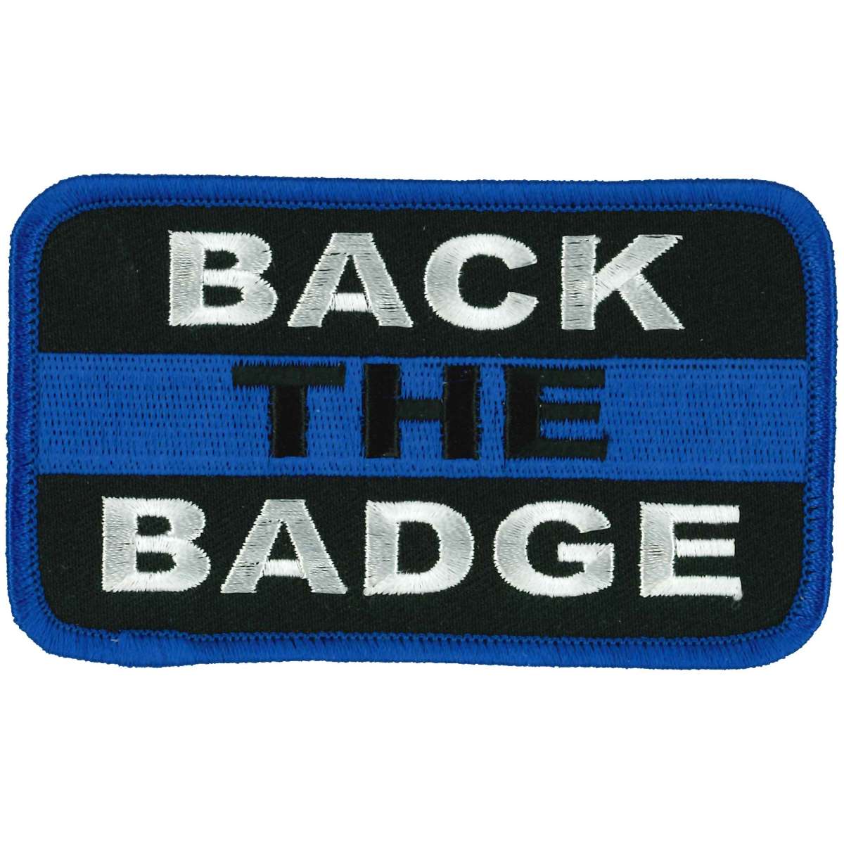 Hot Leathers Back the Badge 4" X 3" Patch PPL9872 1 Hot Leathers Back the Badge 4" X 3" Patch PPL9872