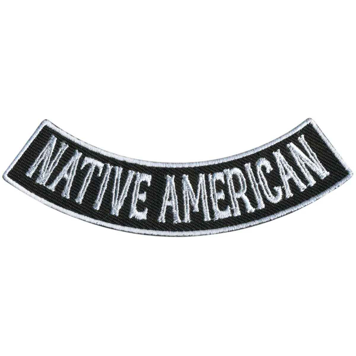 Hot Leathers Native American 4” X 1” Bottom Rocker Patch PPM5146 1 Hot Leathers Native American 4” X 1” Bottom Rocker Patch PPM5146