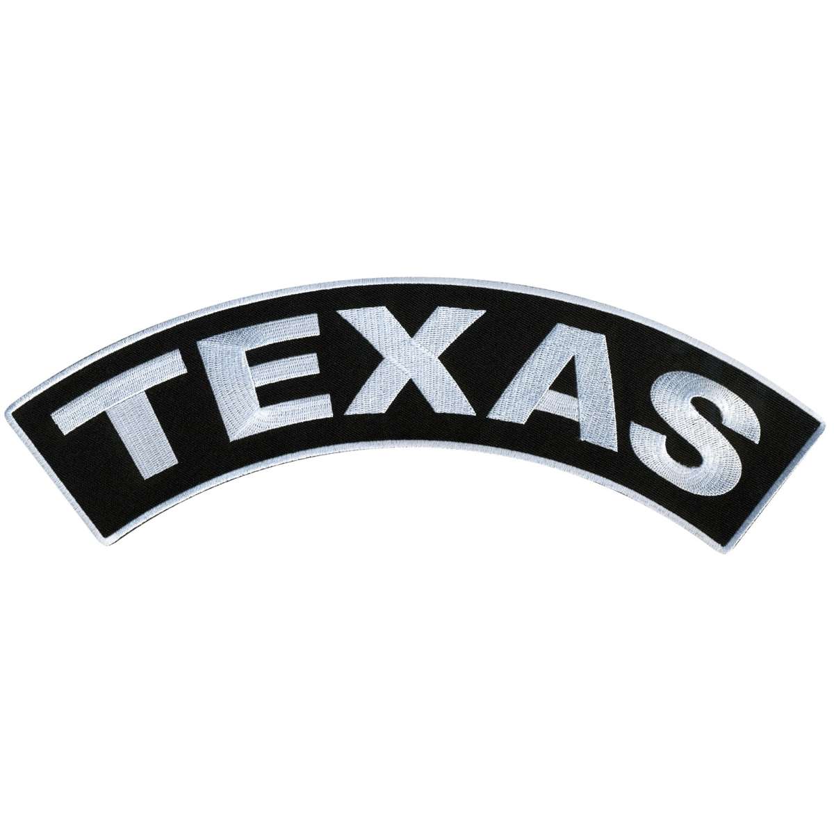 Hot Leathers Texas 12” X 3” Top Rocker Patch PPM4085 1 Hot Leathers Texas 12” X 3” Top Rocker Patch PPM4085