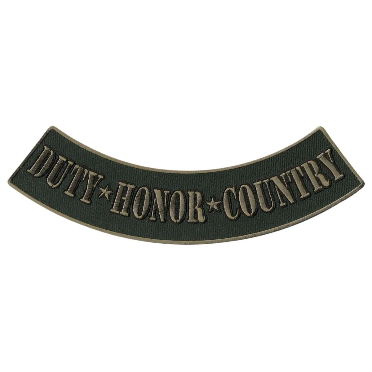 Hot Leathers Duty Honor Country 12” X 3” Bottom Rocker Patch PPM5129 1 Hot Leathers Duty Honor Country 12” X 3” Bottom Rocker Patch PPM5129